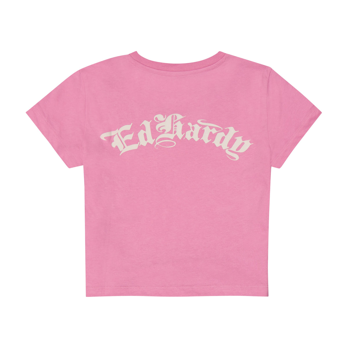 Flower Diamond Baby Tee ORCHID | Ed Hardy
