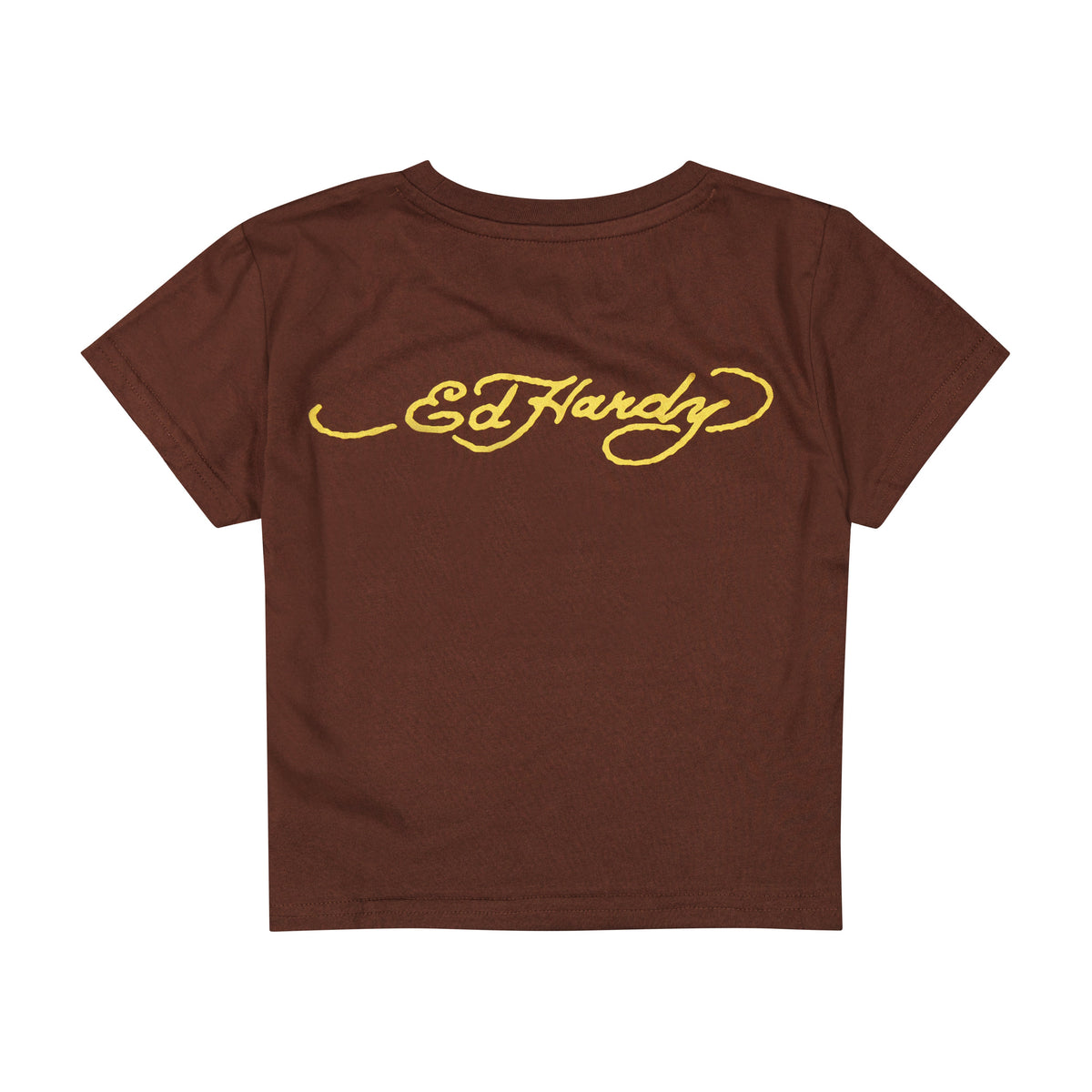 Koi Fish Baby Tee - Cocoa COCOA | Ed Hardy