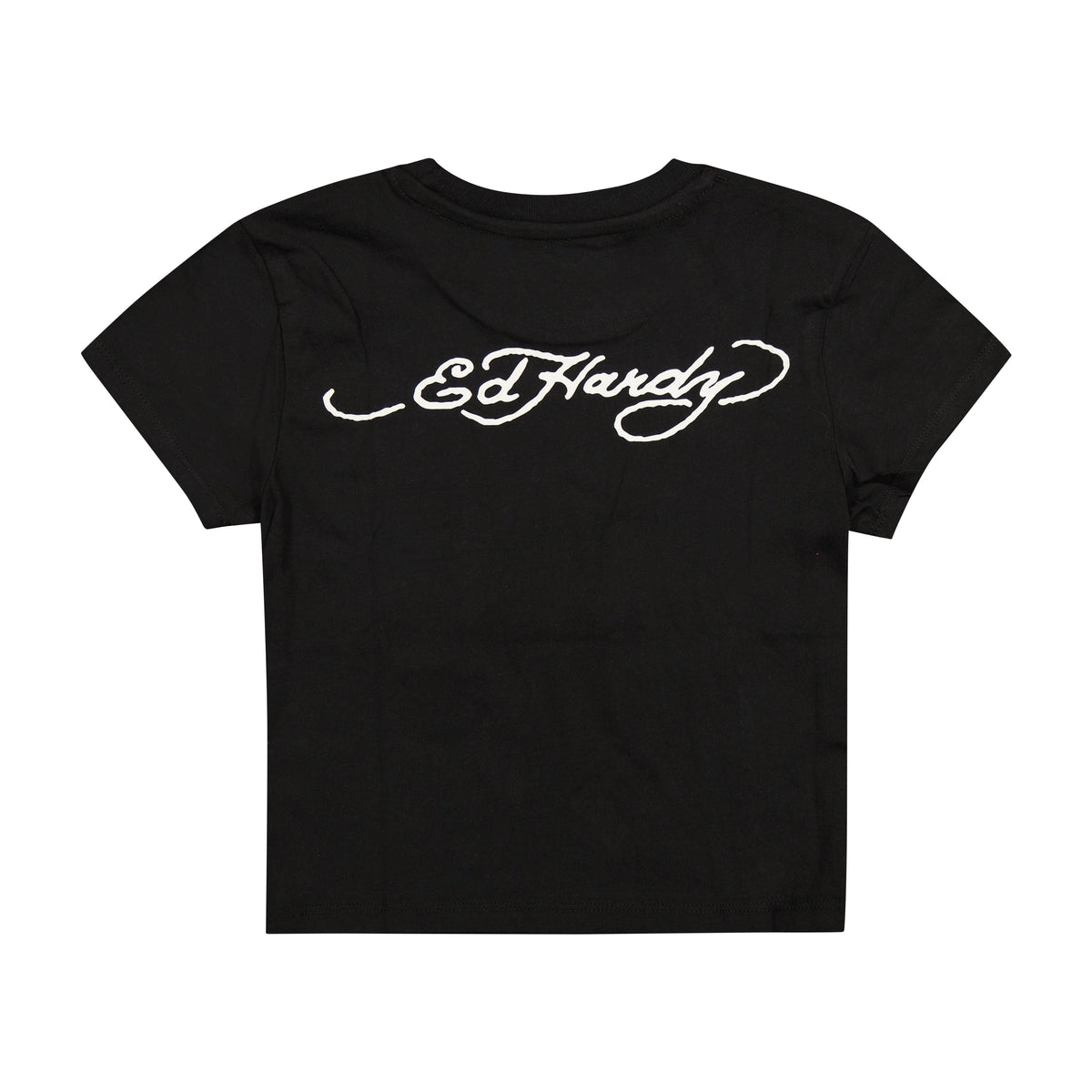 True Eagle Baby Tee BLACK | Ed Hardy