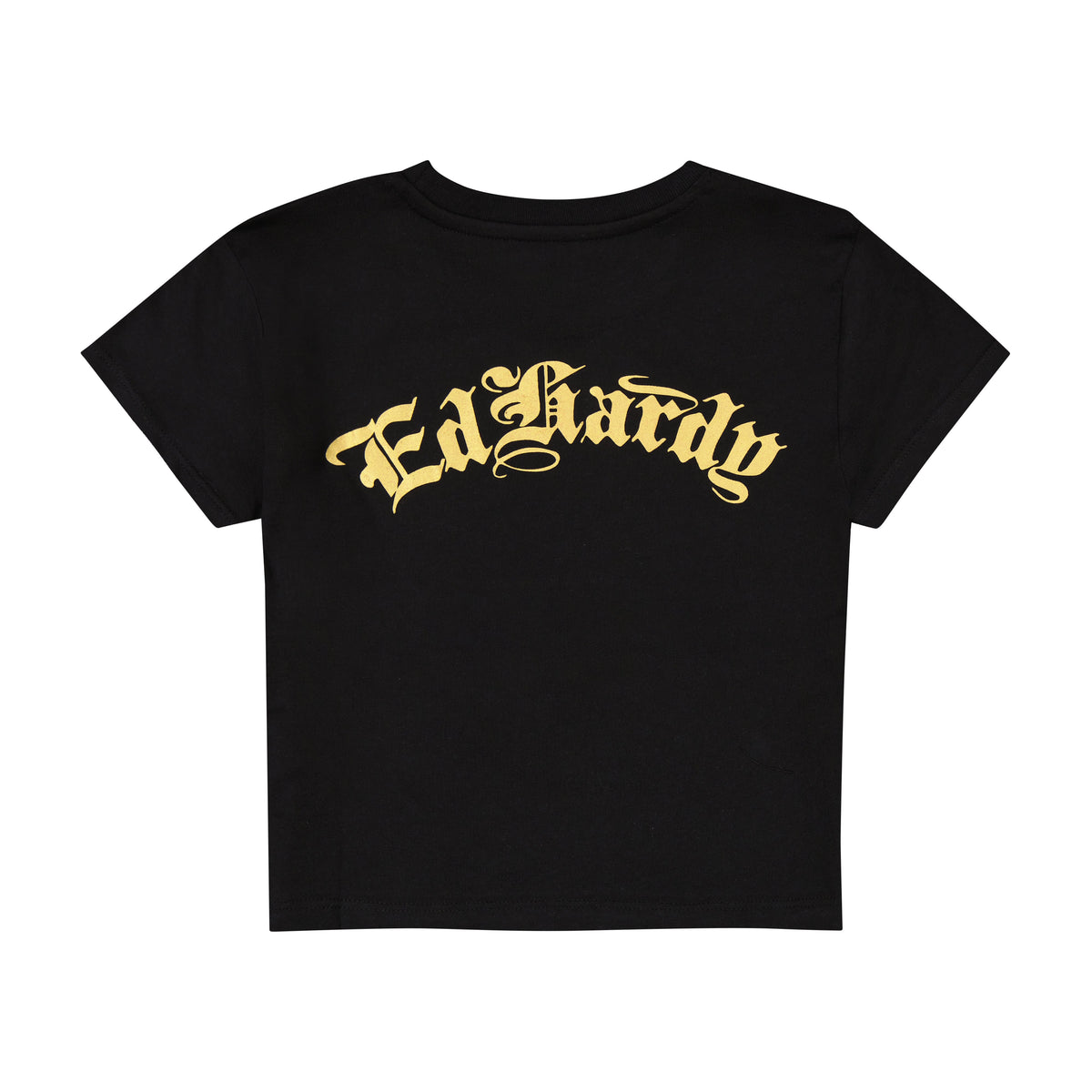 Tiger Head Baby Tee BLACK | Ed Hardy