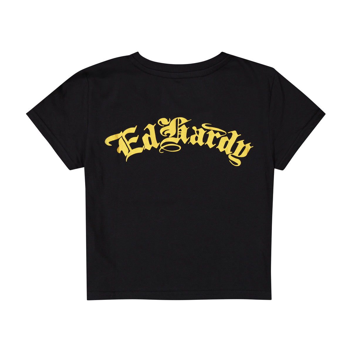 Sacred Heart Baby Tee BLACK | Ed Hardy