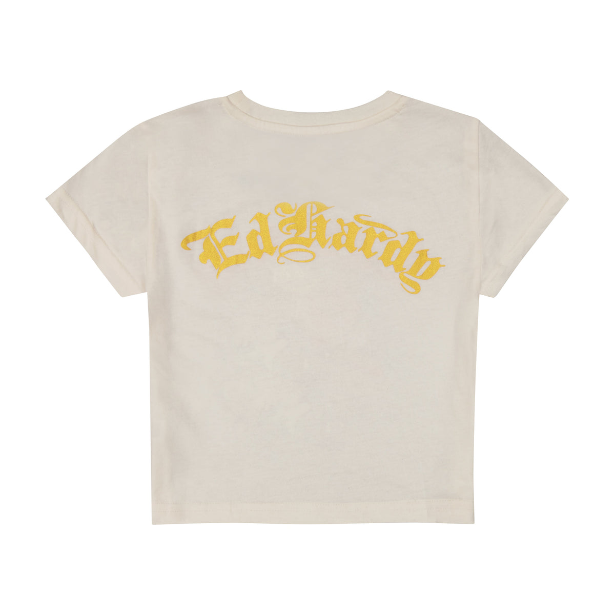 Tiger Crown Baby Tee IVORY | Ed Hardy
