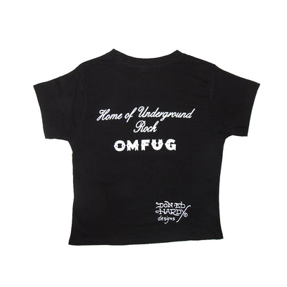 CBGB NY Rose Cap Sleeve Tee | Special Edition Tee | Ed Hardy BLACK | Ed Hardy