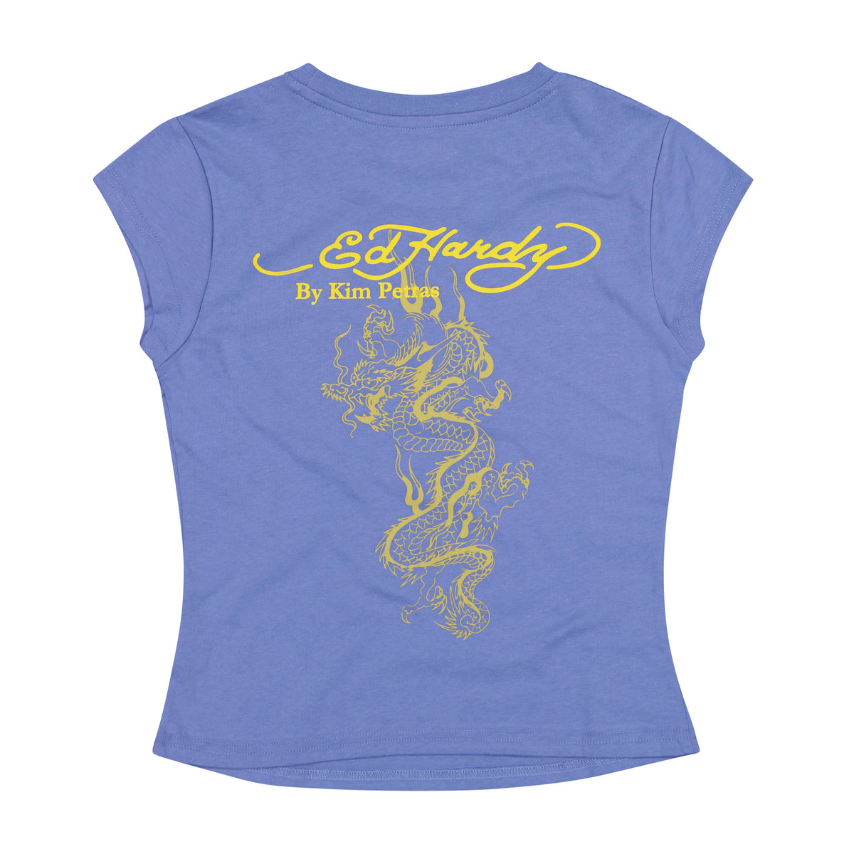 Famous Skunk Cap Sleeve Tee Pale Blue | Ed Hardy