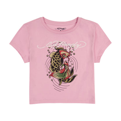 Bubblegum Koi Fish Tee Bubblegum | Ed Hardy