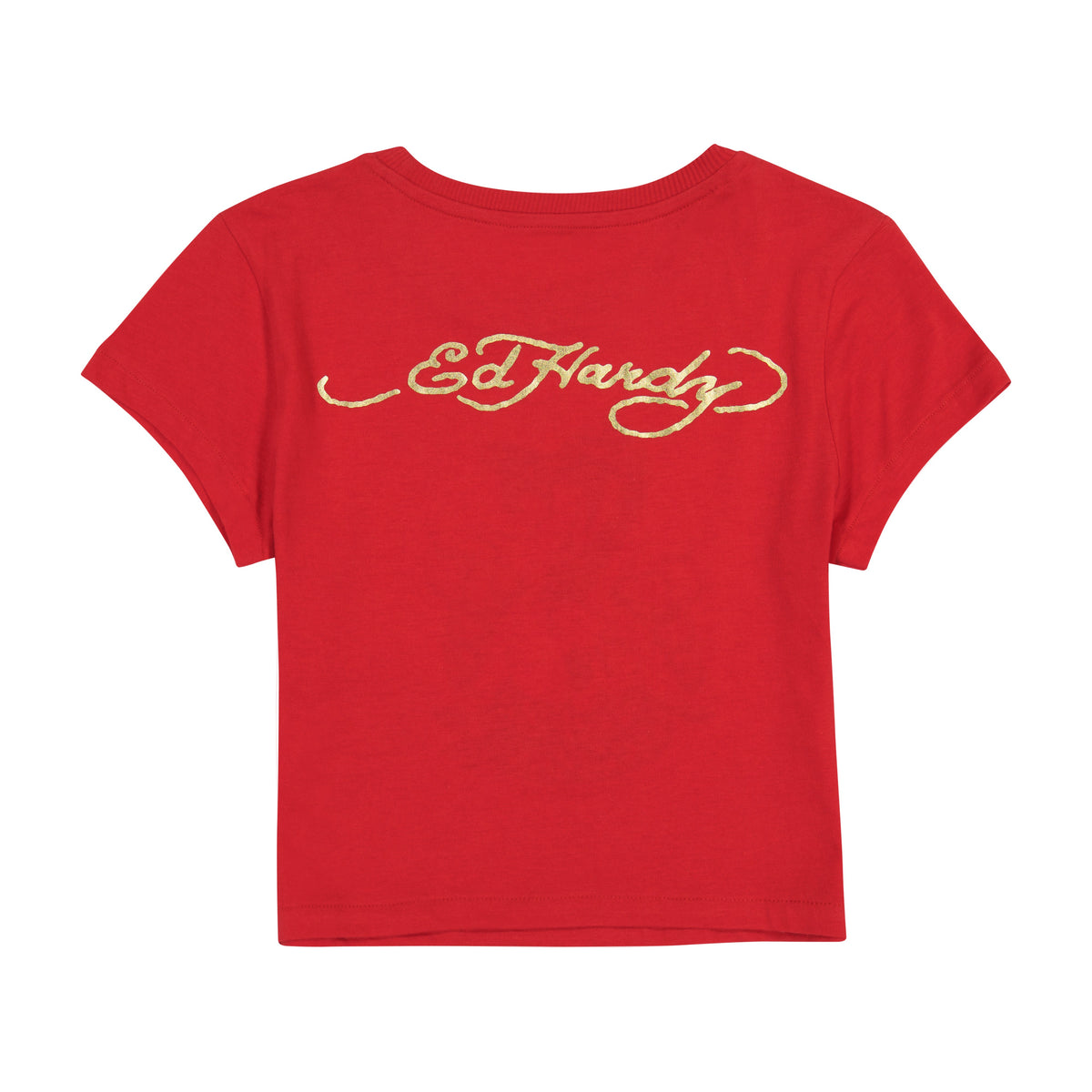 Flame Cobra Baby Tee Red | Ed Hardy