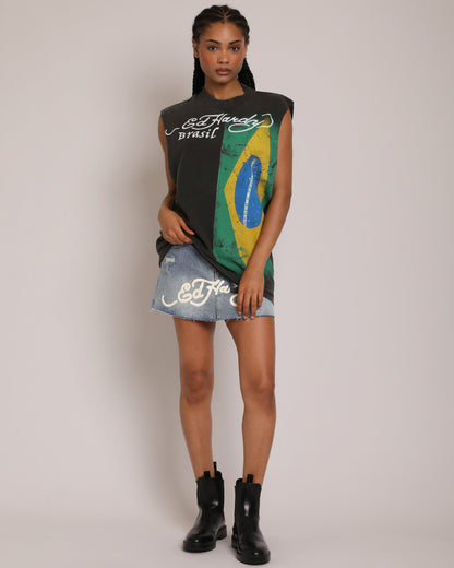 Brazil Tank VTG BLACK | Ed Hardy