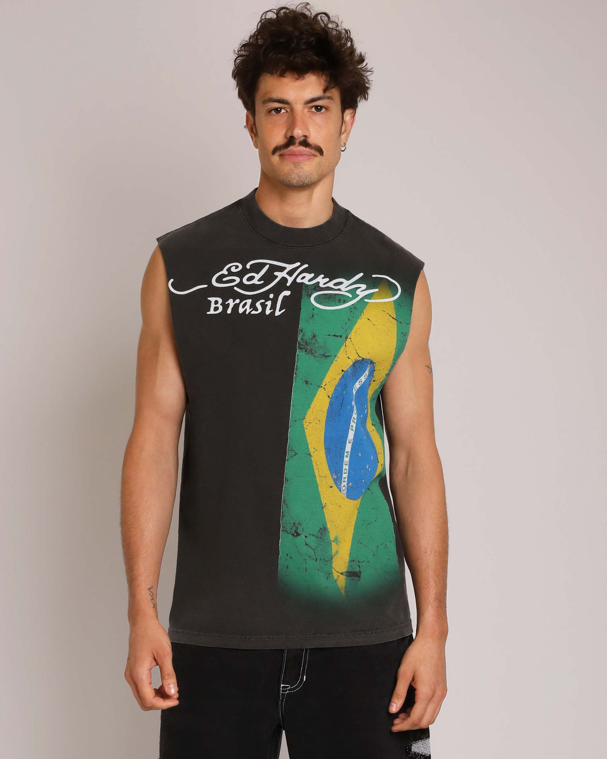 Brazil Tank VTG BLACK | Ed Hardy