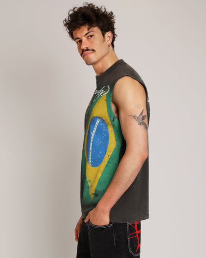 Brazil Tank VTG BLACK | Ed Hardy