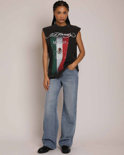 Mexico Tank VTG BLACK | Ed Hardy