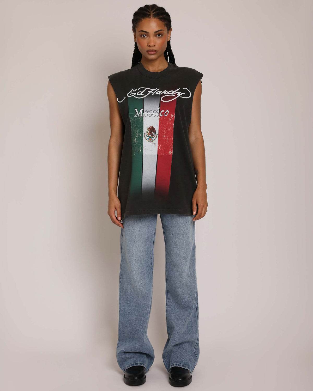 Mexico Tank VTG BLACK | Ed Hardy