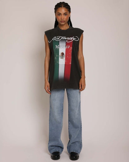Mexico Tank VTG BLACK | Ed Hardy