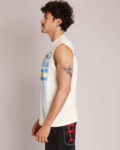 Argentina Tank IVORY | Ed Hardy