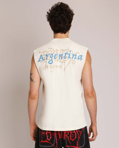Argentina Tank IVORY | Ed Hardy