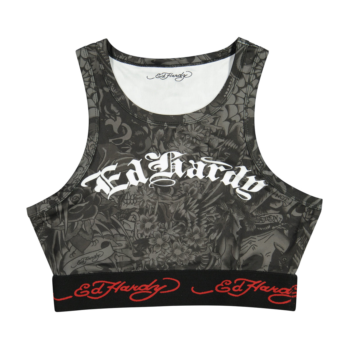 Tattoo Sport Tank BLACK | Ed Hardy