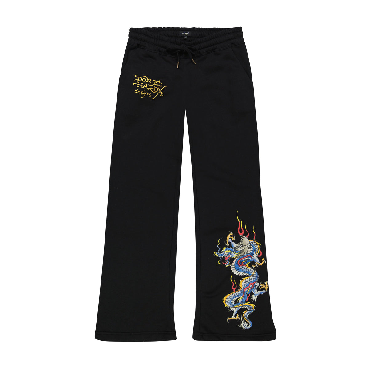 Dragon Sweatpants BLACK | Ed Hardy