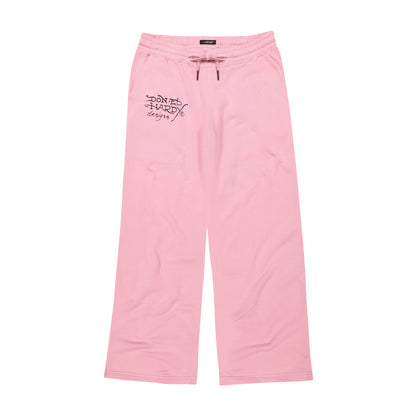 NYC Skull Sweatpants BUBBLE GUM | Ed Hardy