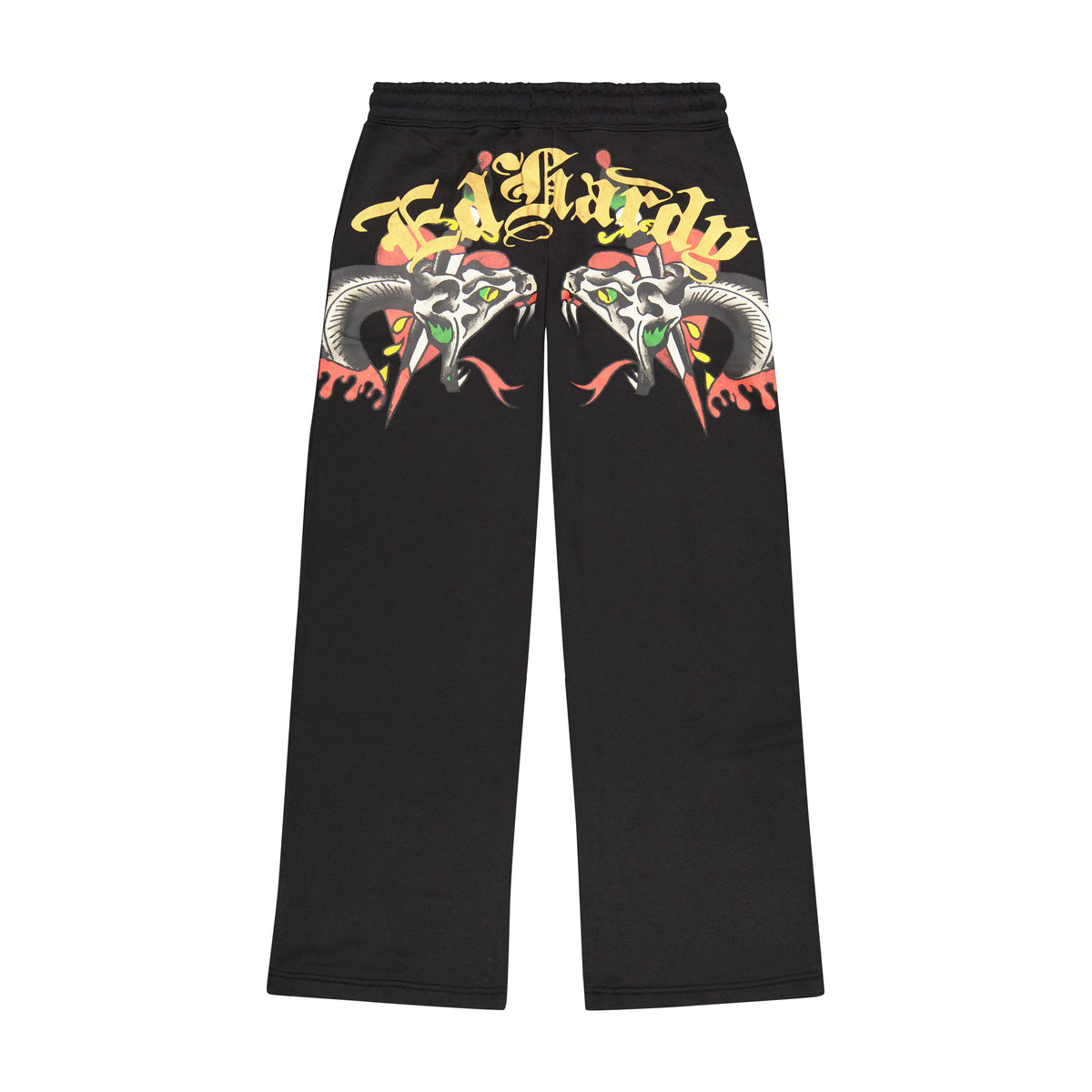 Heart Snake Sweatpants BLACK | Ed Hardy