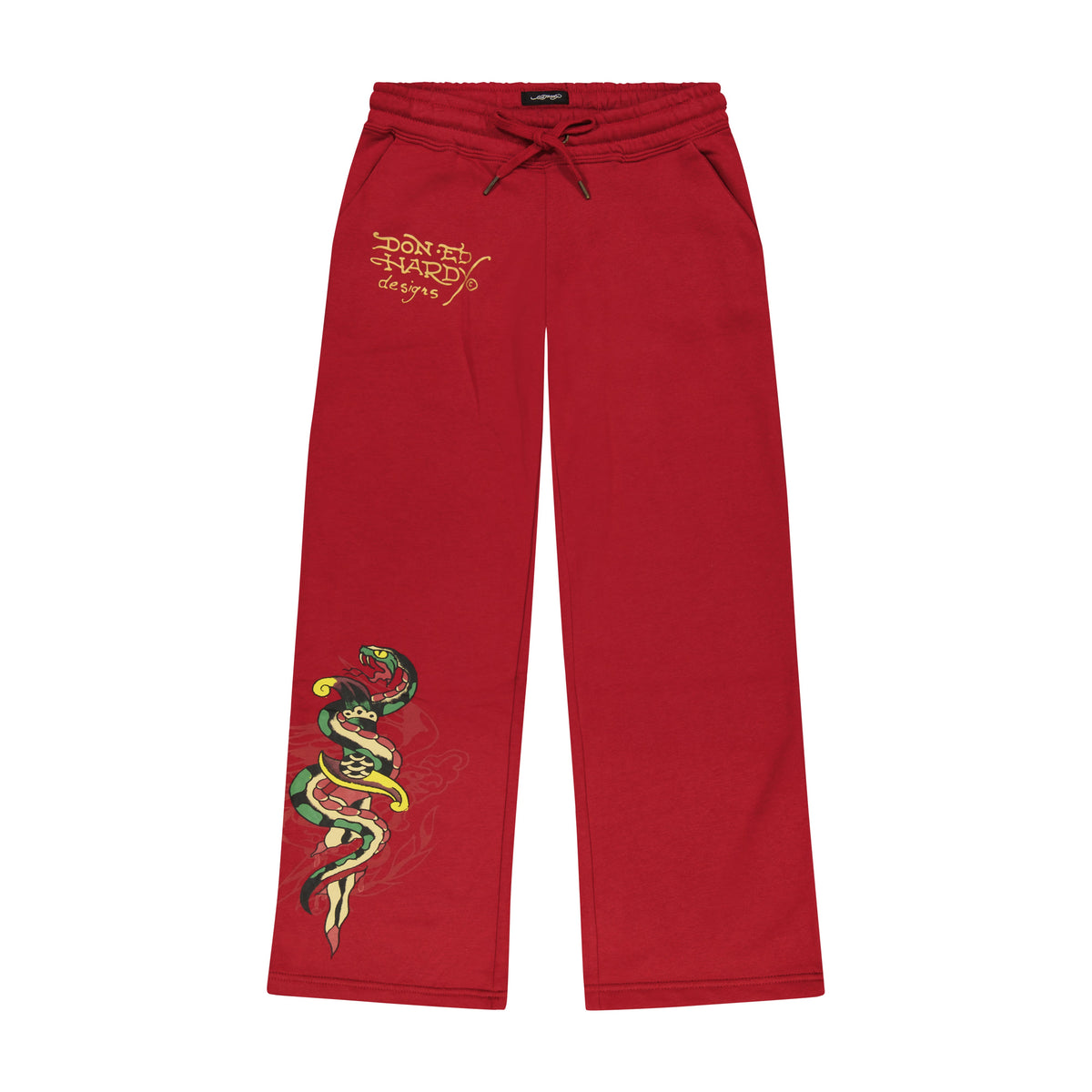 Eagle Tiger Sweatpants DEEP RED | Ed Hardy