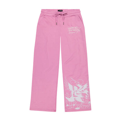 Flower Skull Sweatpants ORCHID | Ed Hardy