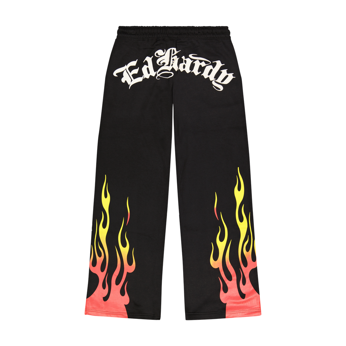 Tiger Flame Sweatpants BLACK | Ed Hardy