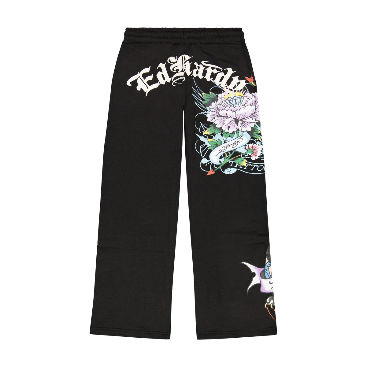 Ice Flower Sweatpants BLACK | Ed Hardy