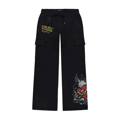 Sacred Heart Sweatpants BLACK | Ed Hardy