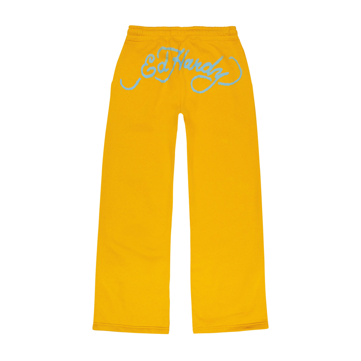 Butterflies Fleece Sweat Pants MARIGOLD | Ed Hardy