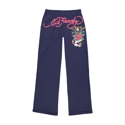 Eagle Eclipse Fleece Sweatpants NAVY ECLIPSE | Ed Hardy