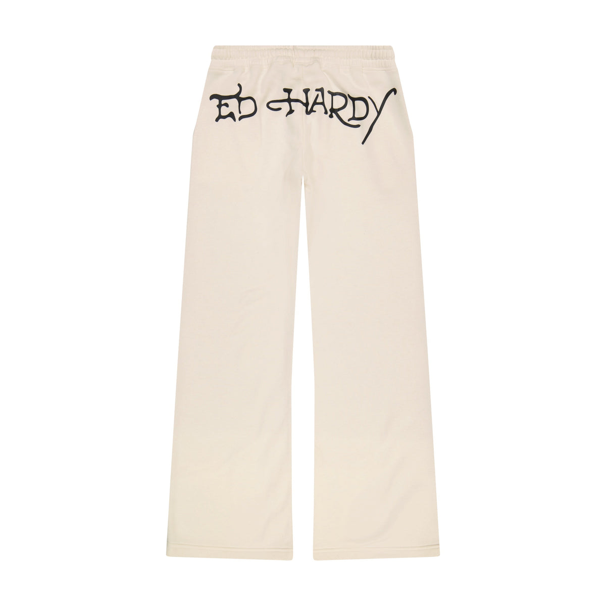 Dagger Heart Fleece Sweatpants IVORY | Ed Hardy