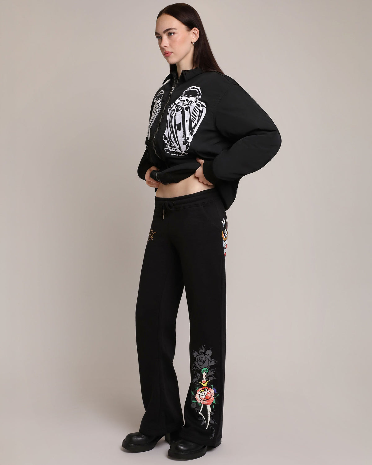 Swallow Sweatpants BLACK | Ed Hardy