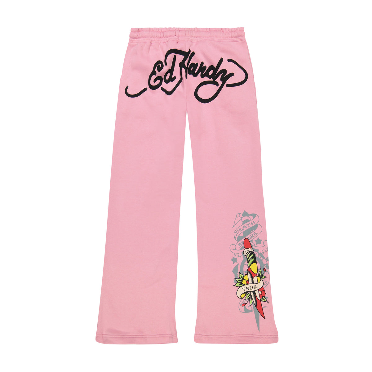 Tiger Dagger Sweatpants Bubblegum | Ed Hardy