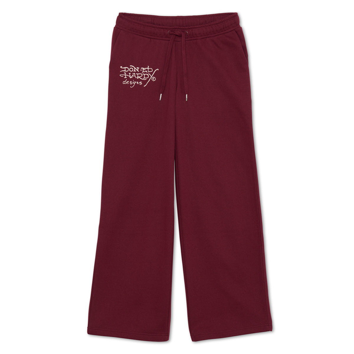 Retro Tiger Flare Sweatpants SANGRIA | Ed Hardy