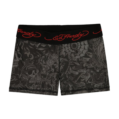 Tattoo Sport Short BLACK | Ed Hardy