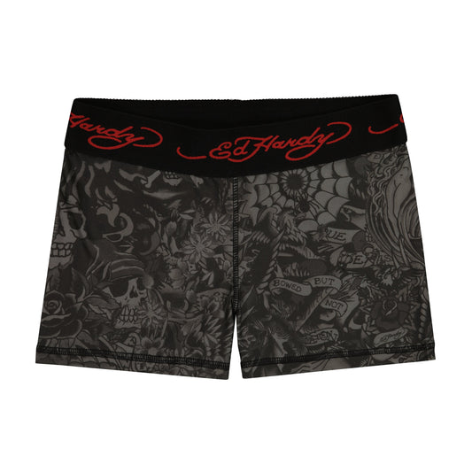 Tattoo Sport Short BLACK | Ed Hardy