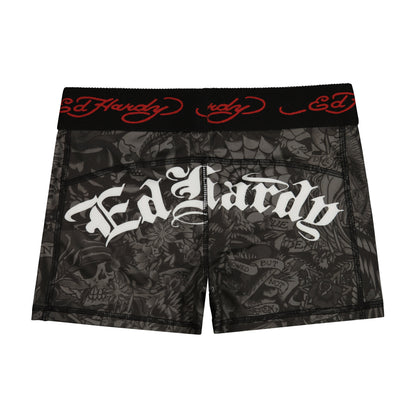 Tattoo Sport Short BLACK | Ed Hardy