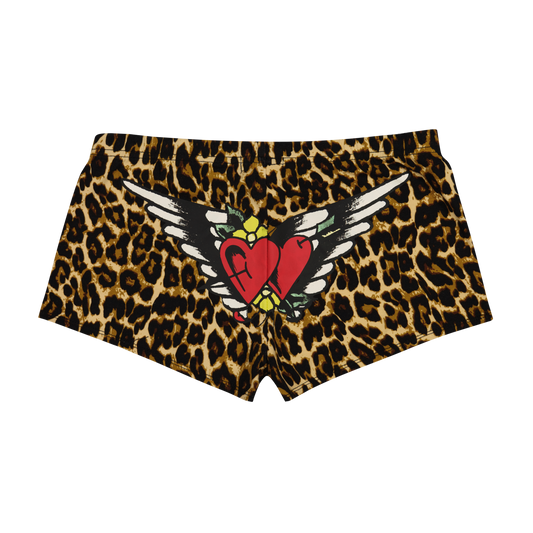 Leopard Booty Shorts LEOPARD | Ed Hardy
