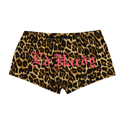Leopard Booty Shorts LEOPARD | Ed Hardy