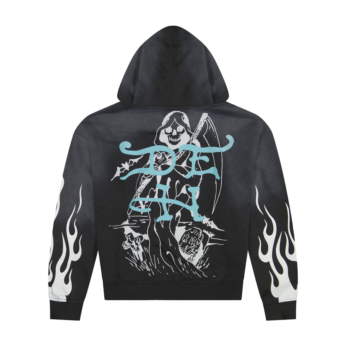 Panther Fleece Hoodie SUNFADE GREY | Ed Hardy