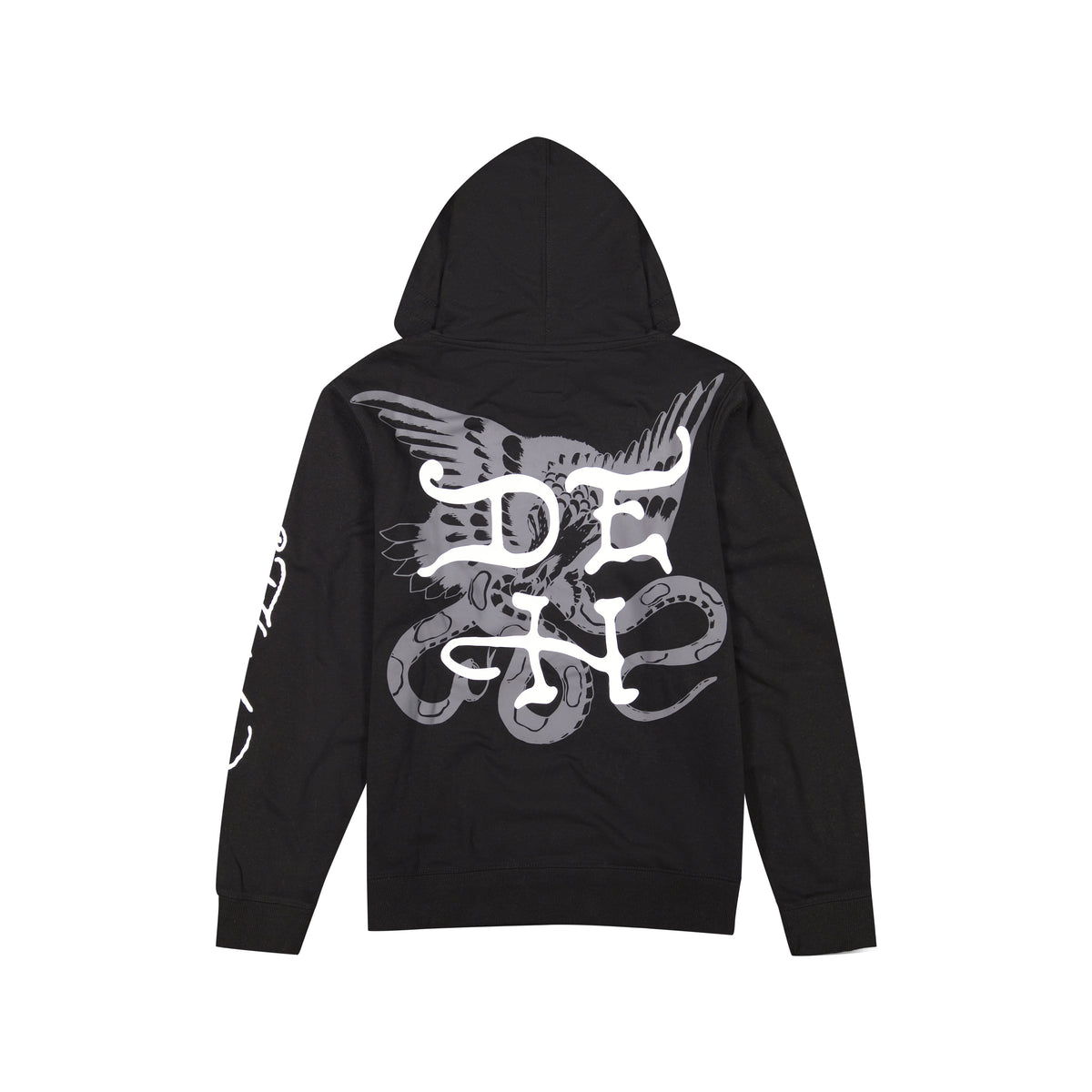 Tiger Head Men's Hoodie BLACK | Ed Hardy