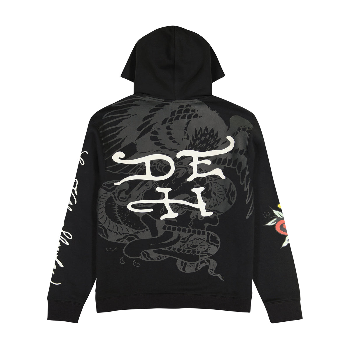Tiger Dagger Hoodie BLACK | Ed Hardy