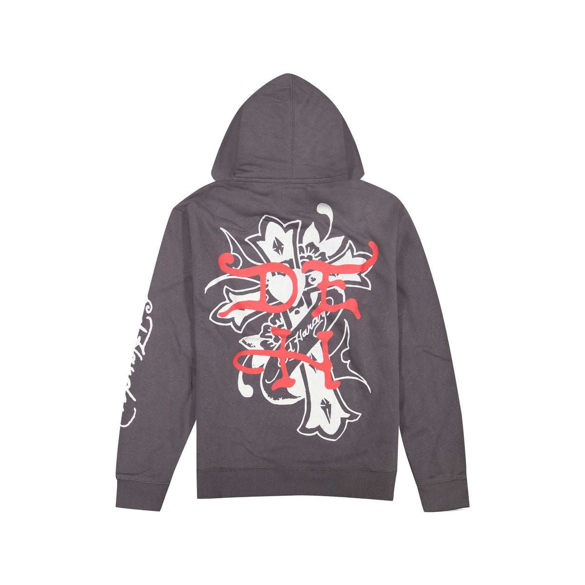 Mary Men's Hoodie CHARCOAL | Ed Hardy