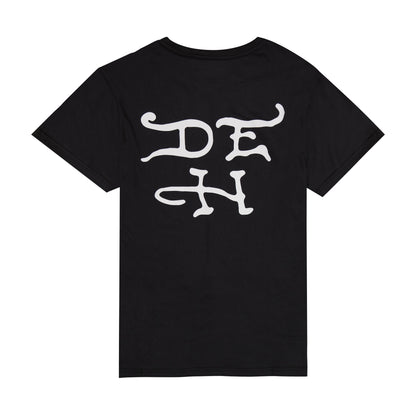Panther Head Throwback Rhinestone Tee BLACK | Ed Hardy