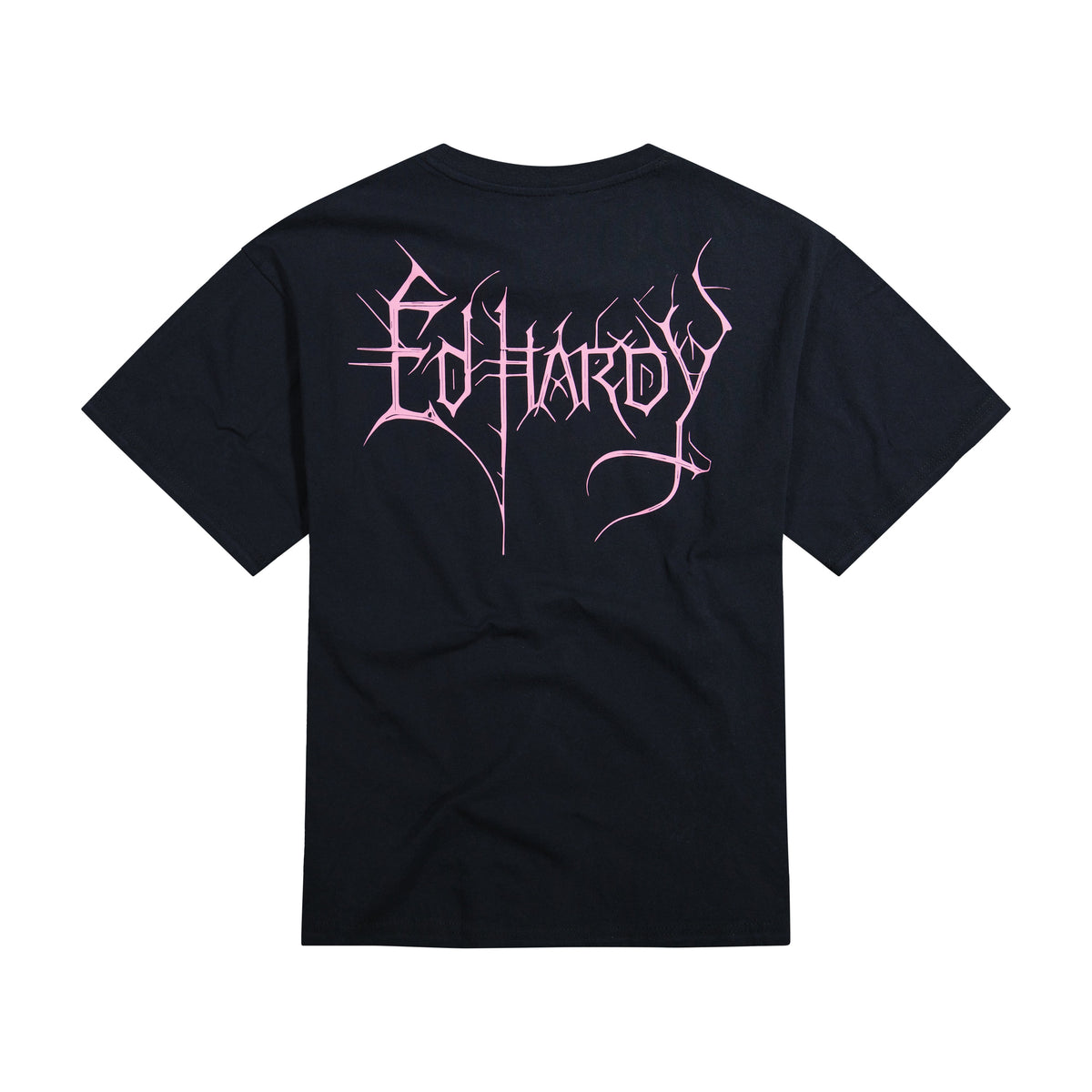 Reaper Ghost Rhinestone Boxy Tee | Men's Y2K Tee | Ed Hardy BLACK | Ed Hardy