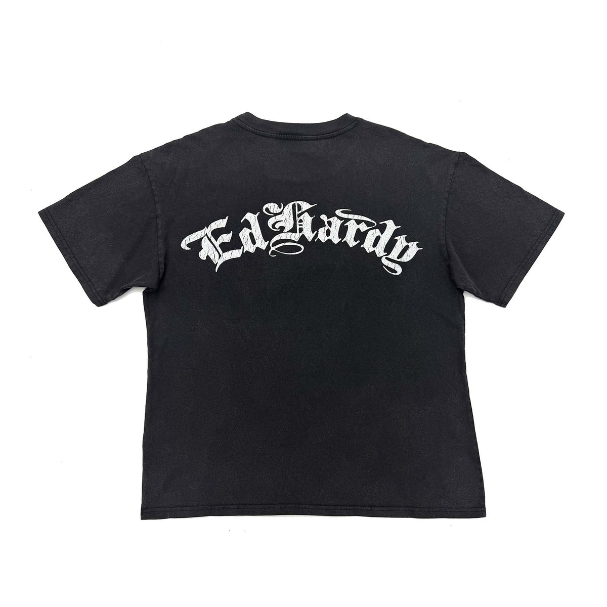 Eagle Snake Rhinestone Boxy Tee BLACK | Ed Hardy