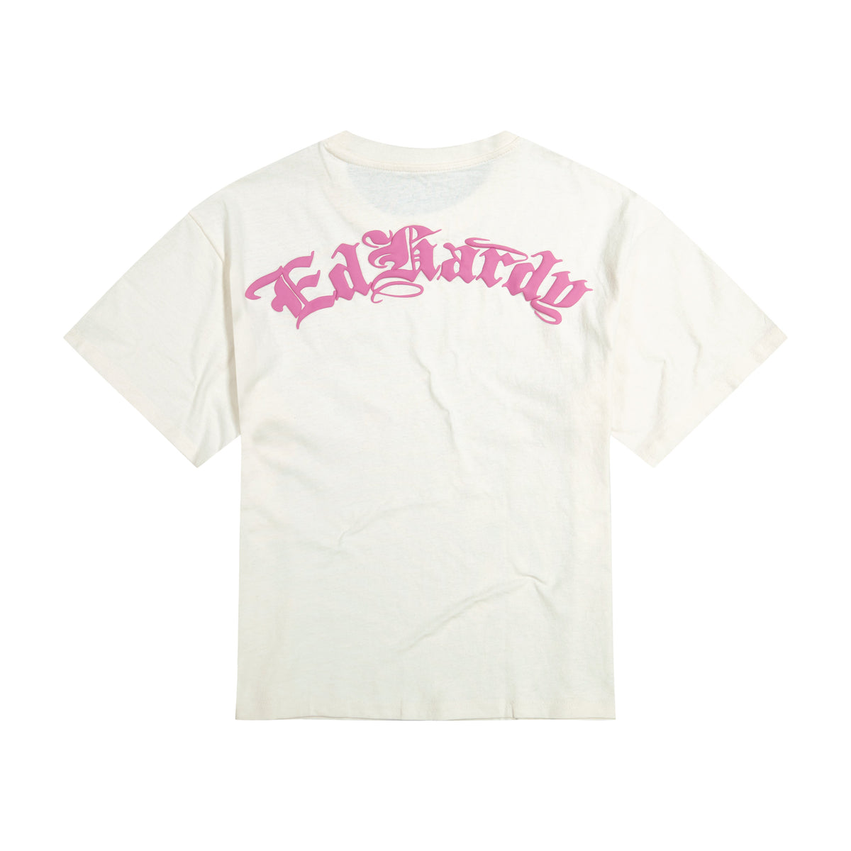 Panthers Puff Print Boxy Tee | Men's Y2K Boxy Tee | Ed Hardy IVORY | Ed Hardy