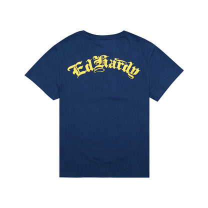 Tiger Mountain Mens SS Tee NAVY | Ed Hardy