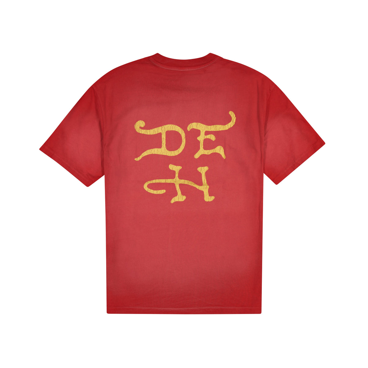 LKS Skull Boxy Tee SUNFADE RED | Ed Hardy
