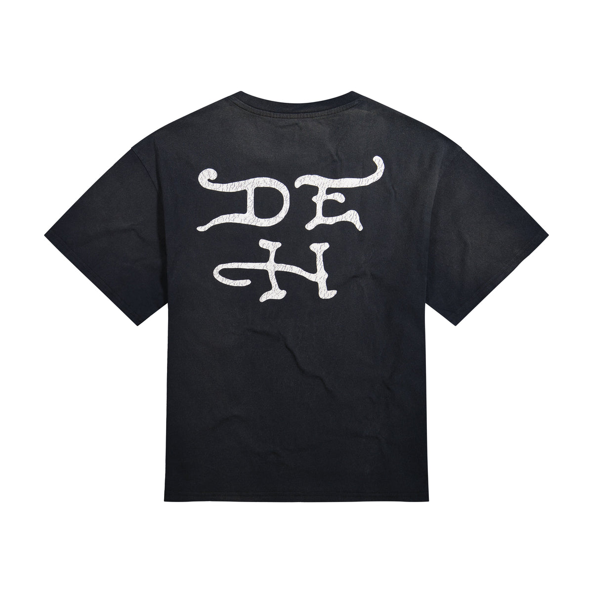 Dagger Pinup Boxy Tee | Men's Y2K Tee | Ed Hardy SUNFADE BLACK | Ed Hardy
