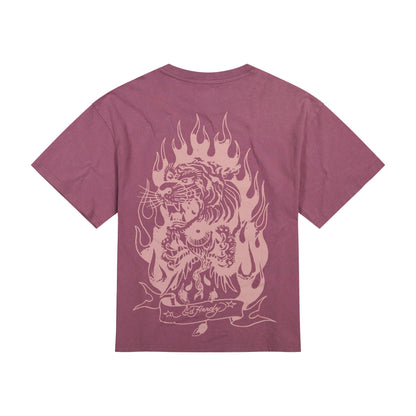 Eagle Boxy Tee | Men's Y2K Tee | Ed Hardy MINERAL ROSE | Ed Hardy